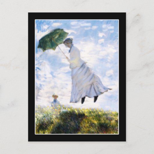 Carte Postale Mme Monet est expulsée (Devant)