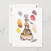 Carte Postale mme morrible (Devant / Derrière)