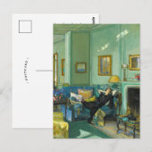 Carte Postale Mme Osler | Sir John Lavery (Devant / Derrière)