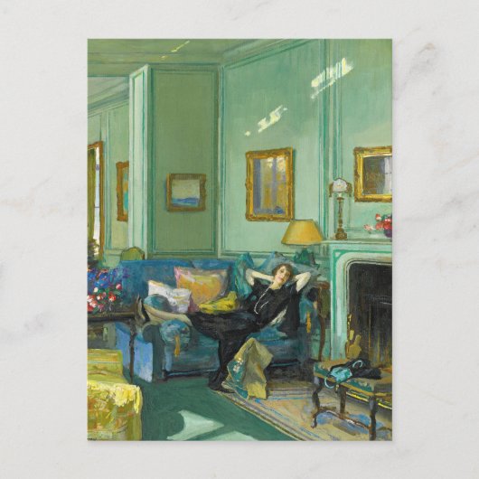 Carte Postale Mme Osler | Sir John Lavery (Devant)