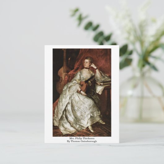 Carte Postale Mme Philip Thkinson Par Thomas Gainsborough (Debout devant)