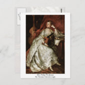 Carte Postale Mme Philip Thkinson Par Thomas Gainsborough (Devant / Derrière)