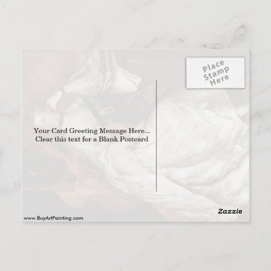 Carte Postale Mme Philip Thkinson Par Thomas Gainsborough (Dos)