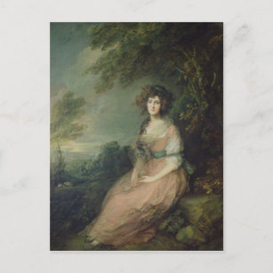 Carte Postale Mme Richard Brinsley Sheridan, c.1785-87