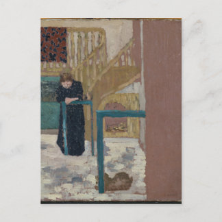 Carte Postale Mme Vuillard dans un studio de styliste