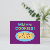 Carte Postale Mmmm Cookies ! (Debout devant)