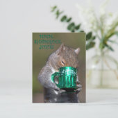 CARTE POSTALE MMMM... JUS SHAMROCK ! (Debout devant)