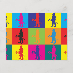 Carte Postale MMORPG Pop Art