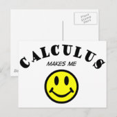 Carte Postale MMS : Calcul (Devant / Derrière)