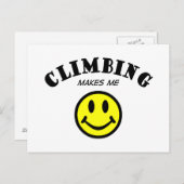 Carte Postale MMS : Escalade (Devant / Derrière)