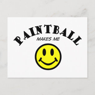 Carte Postale MMS : Paintball
