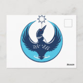 Carte Postale MN Loon Rising (Dos)