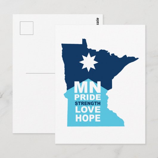 Carte Postale MN Strong  (Devant / Derrière)