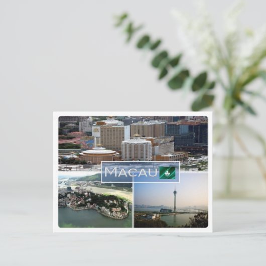 Carte Postale MO Macau - (Debout devant)