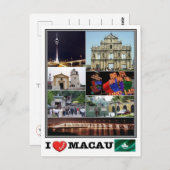 Carte Postale MO Macau - (Devant / Derrière)
