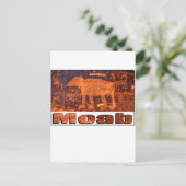 Carte Postale Moab Bear Petroglyph (Debout devant)