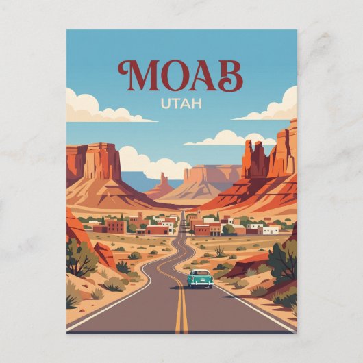 Carte Postale Moab États-Unis (Devant)