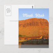 Carte Postale Moab, Utah (Devant / Derrière)