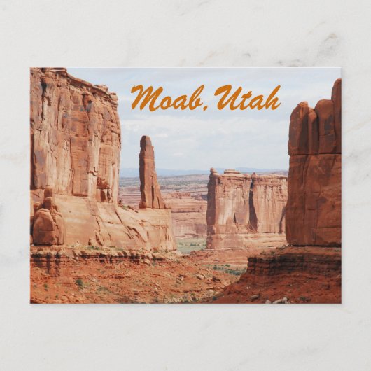 Carte postale Moab Utah (Devant)