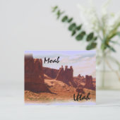 Carte postale Moab Utah (Debout devant)
