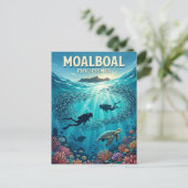 Carte Postale Moalboal Philippines (Debout devant)