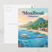 Carte Postale Moalboal Philippines (Devant / Derrière)