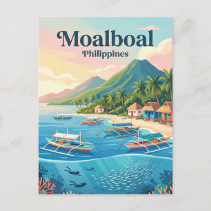 Carte Postale Moalboal Philippines
