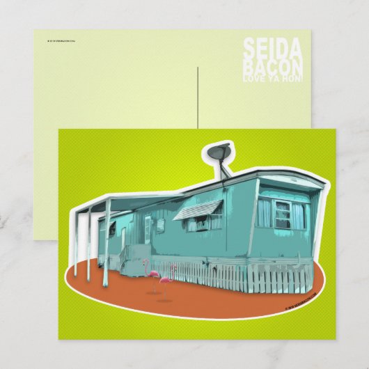 Carte postale Mobile Home (Devant / Derrière)