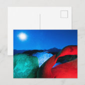 Carte Postale Mobius Arch & Rocks | Alabama Hills, California (Devant / Derrière)