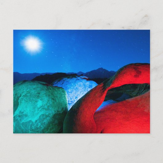 Carte Postale Mobius Arch & Rocks | Alabama Hills, California (Devant)