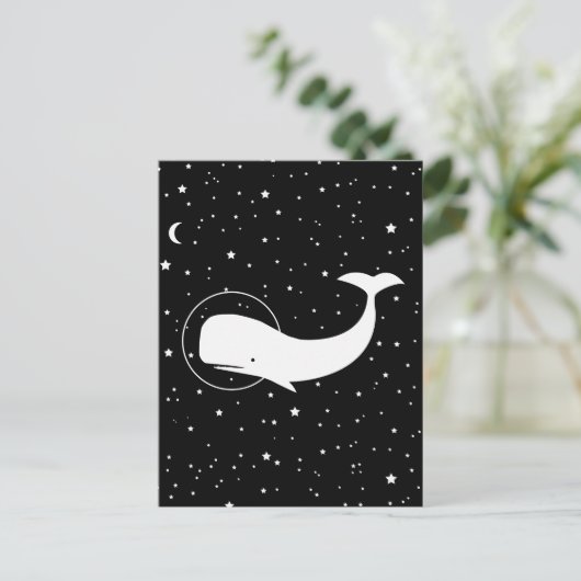 Carte Postale Moby dans l'espace (Debout devant)