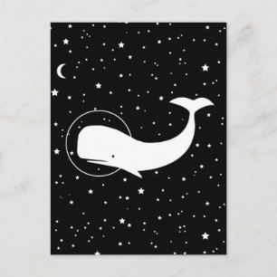 Carte Postale Moby dans l'espace