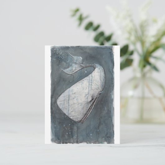 Carte Postale Moby Dick (Debout devant)