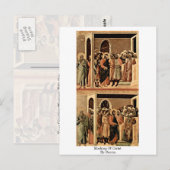 Carte Postale Mocage Du Christ Par Duccio (Devant / Derrière)