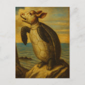 Carte Postale Mock Turtle Lewis Carroll Character (Devant)