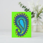 Carte Postale Mod Paisley (Debout devant)