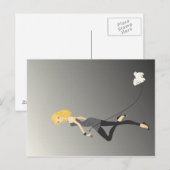 Carte postale mode (Devant / Derrière)