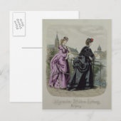 Carte Postale Mode allemande de Leipzig (Devant / Derrière)