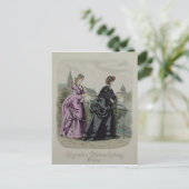 Carte Postale Mode allemande de Leipzig (Debout devant)