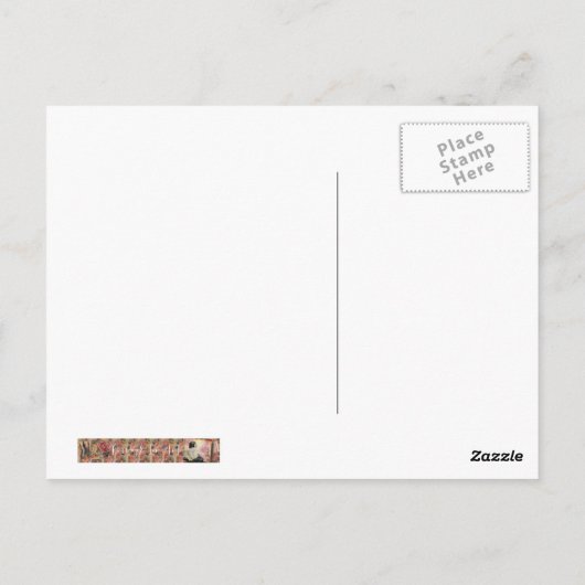 Carte Postale Mode Art déco vintage (Dos)