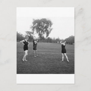 Carte Postale Mode de golf féminin des années 1920