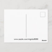 Carte Postale Mode de Noël Art déco (Dos)