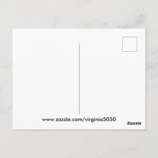 Carte Postale Mode de Noël Art déco (Dos)