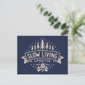 Carte Postale Mode de vie Slow Living (Debout devant)