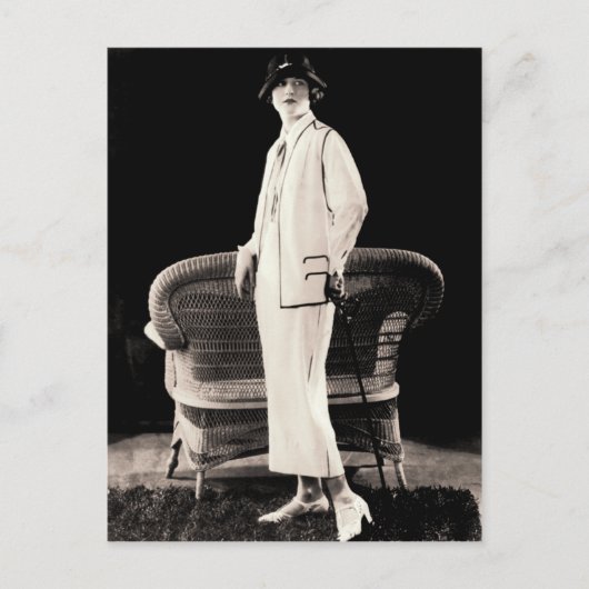 Carte Postale Mode des années 1920 (Devant)