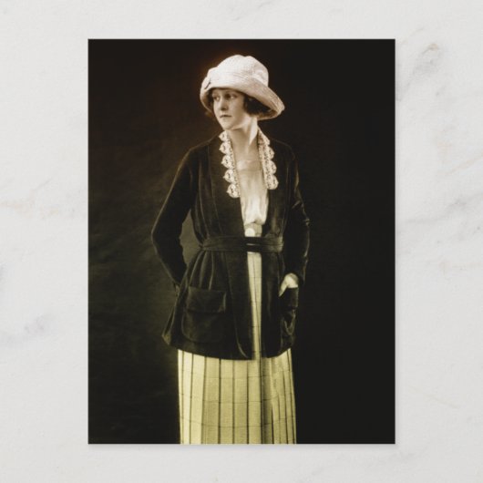 Carte Postale Mode des années 1920 (Devant)