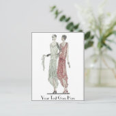 Carte Postale Mode Flapper 1928 (Debout devant)