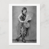 Carte Postale Mode Flapper des années 1920 (Devant)