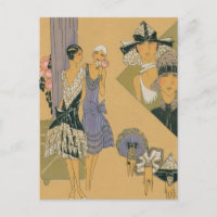 Mode française - violet et noir