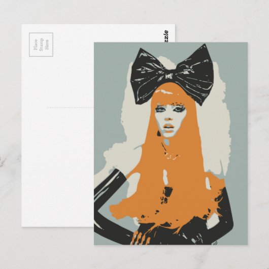 Carte Postale Mode haute qualité (Devant / Derrière)